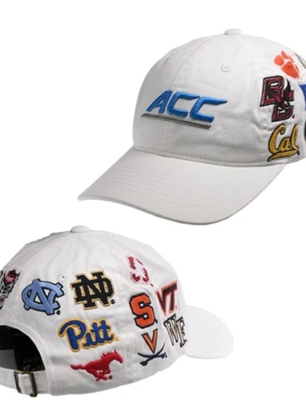 ACC Conference Hat from Zephyr features embroidered logos from all 18 Teams